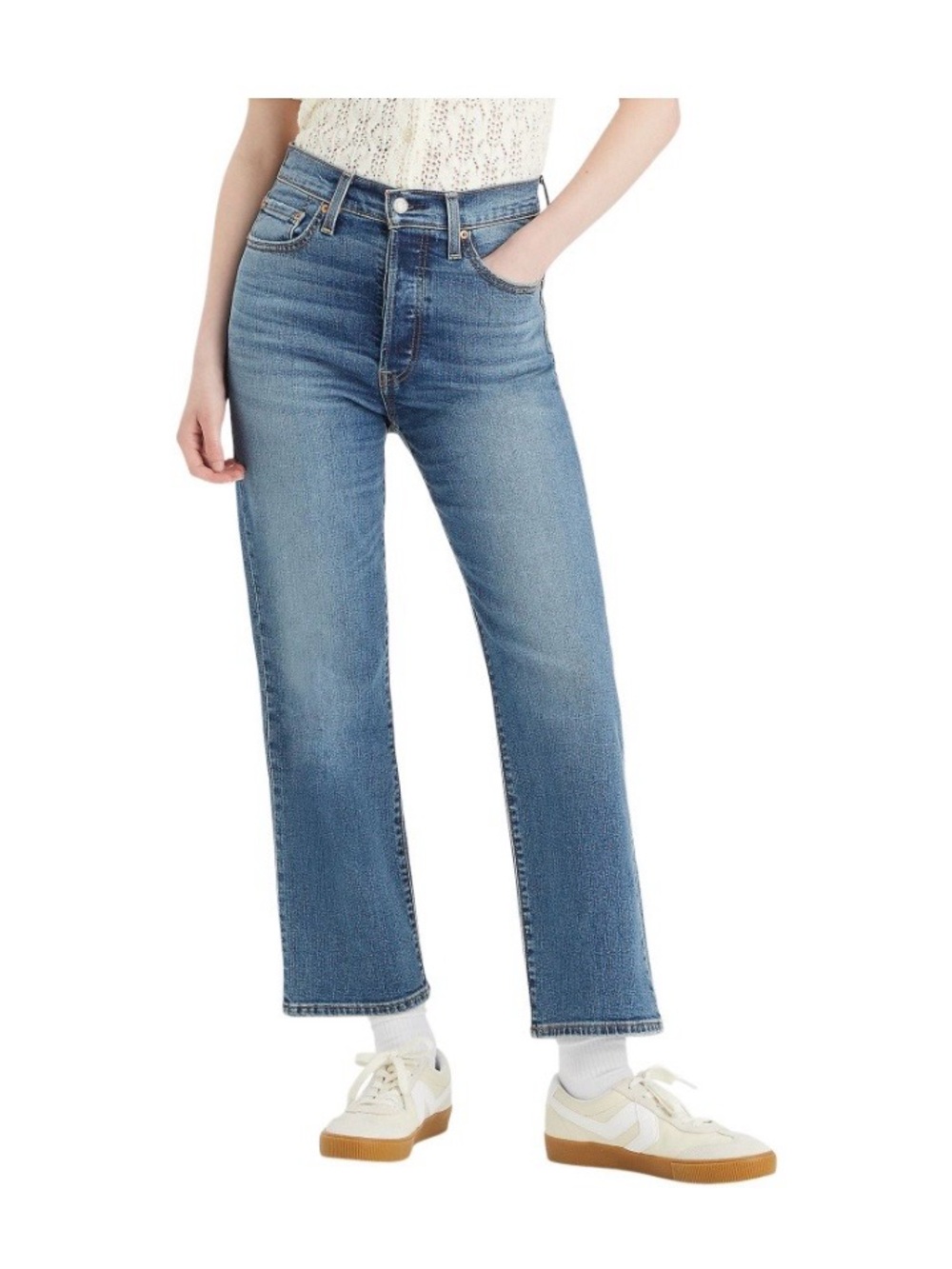 EUC Levi’s Ribcage Straight Ankle Jeans High Rise 72693-0208–Sz 29